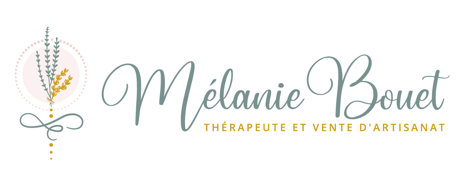 Variante logo Mélanie Bouet réalisé par La Sorcière Graphique