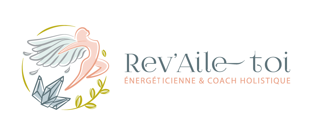 variante Logo Rev'aile toi réalisé par La Sorcière Graphique