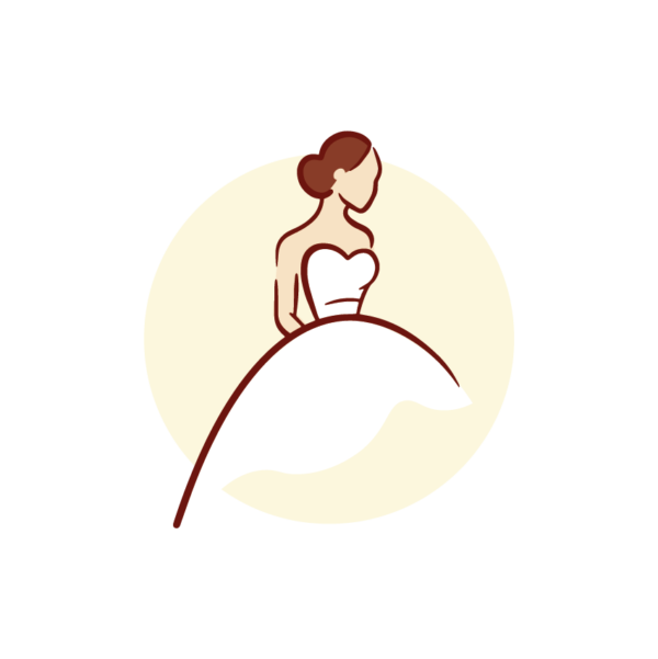 Logo mariage à adopter - la sorcière graphique - graphiste vannes