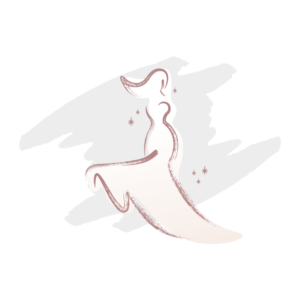 logo féminin sacré spiritualité holistique