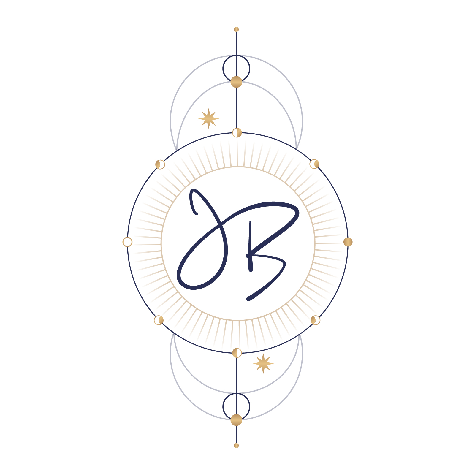 logo jacques birolini réalisé par la sorciere graphique graphiste à vannes