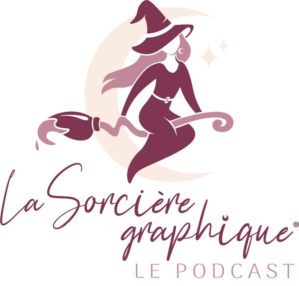 Logo La Sorcière Graphique Le Podcast