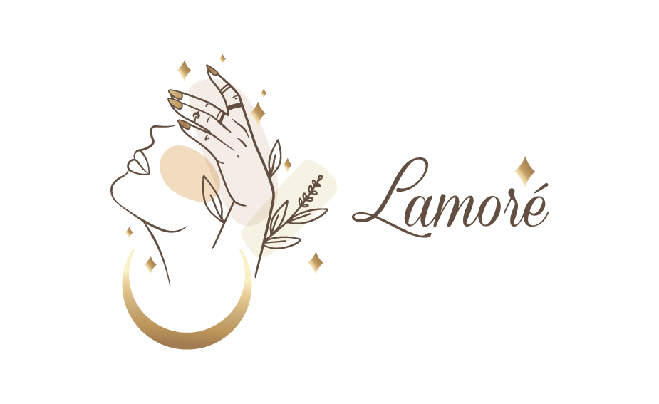 Variante Logo Lamoré réalisé par La Sorcière Graphique, graphiste holistique 56
