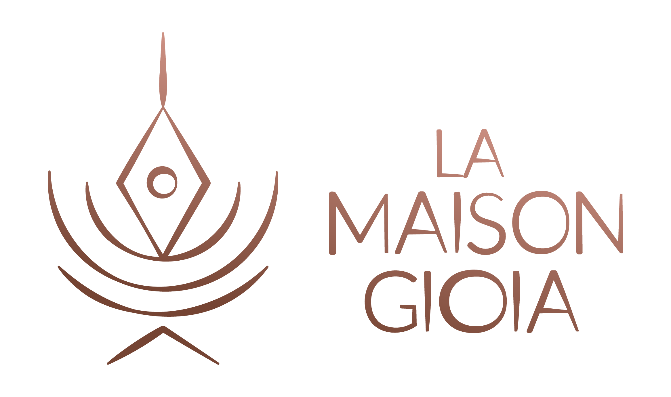 Variante Logo La Maison Gioia - réalisé par La Sorcière Graphique, webdesigner spirituelle