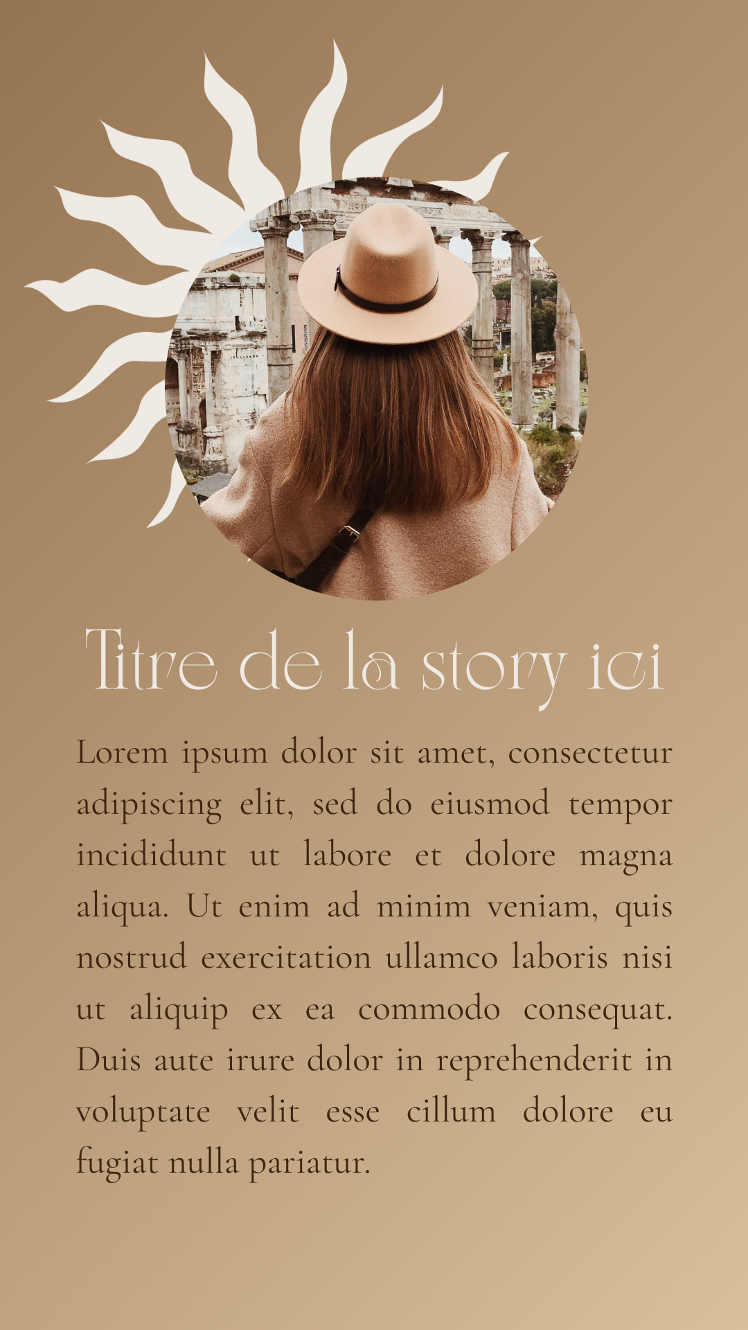 Modèle Canva Solaria