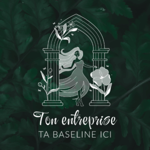 Logo arche féerique La Sorcière graphique spiritualité ésotérisme magie