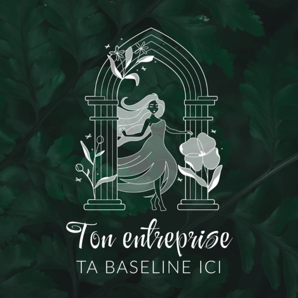 Logo arche féerique La Sorcière graphique spiritualité ésotérisme magie