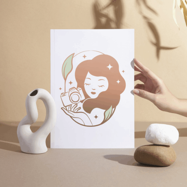 Logo photographe La Sorcière graphique spiritualité ésotérisme magie
