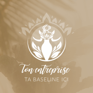 Logo femme fleur La Sorcière graphique spiritualité ésotérisme magie