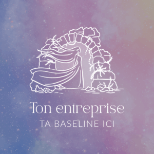 Logo arche féerique La Sorcière graphique spiritualité ésotérisme magie